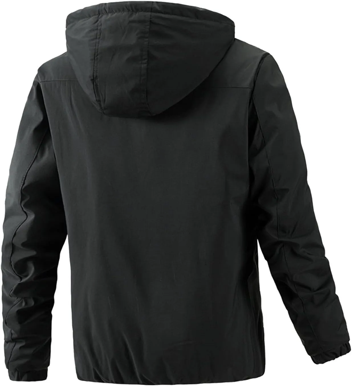 Men'S Hooded Jackets, Men'S Cotton Reversible Jackets Casual Cotton Coats Reversible Padded Jackets Gift for Men