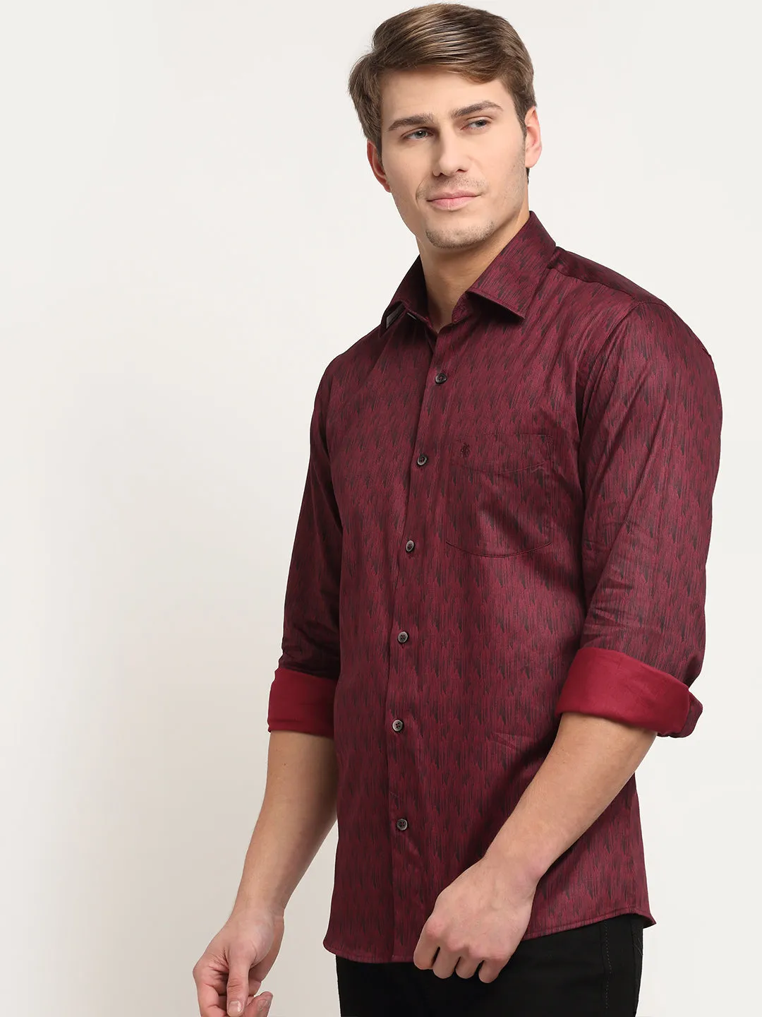 Men's Maroon Shirt