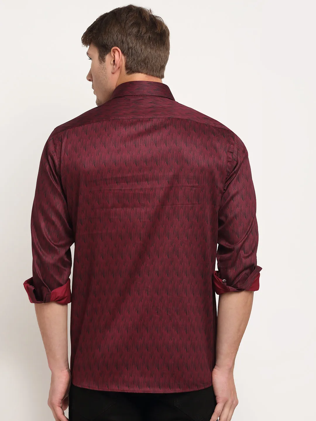 Men's Maroon Shirt