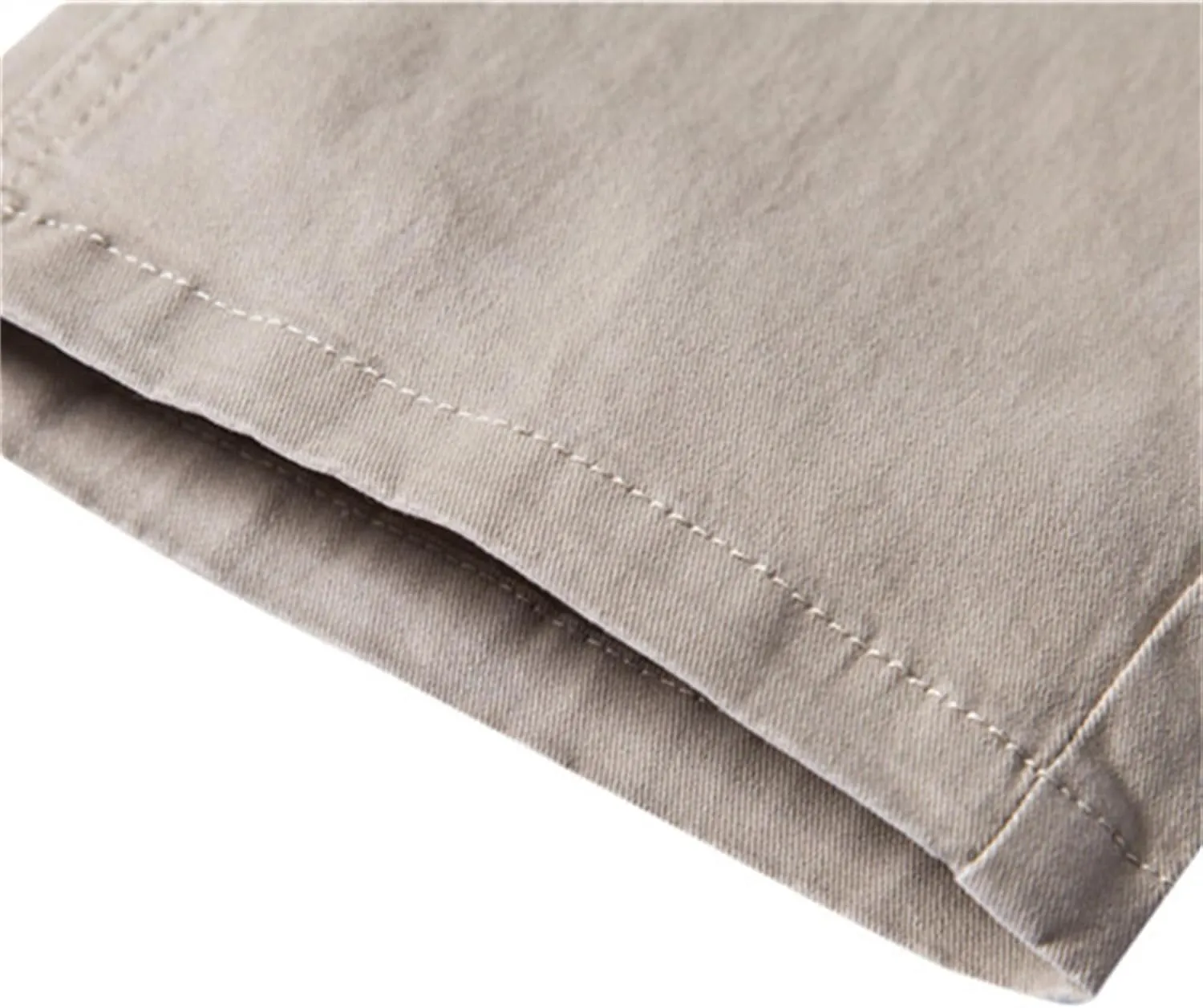 Men's Slim Fit Chinos Pants Comfort Stretch Cotton Trousers Casual Solid Flat Front Skinny Twill Dress Pants