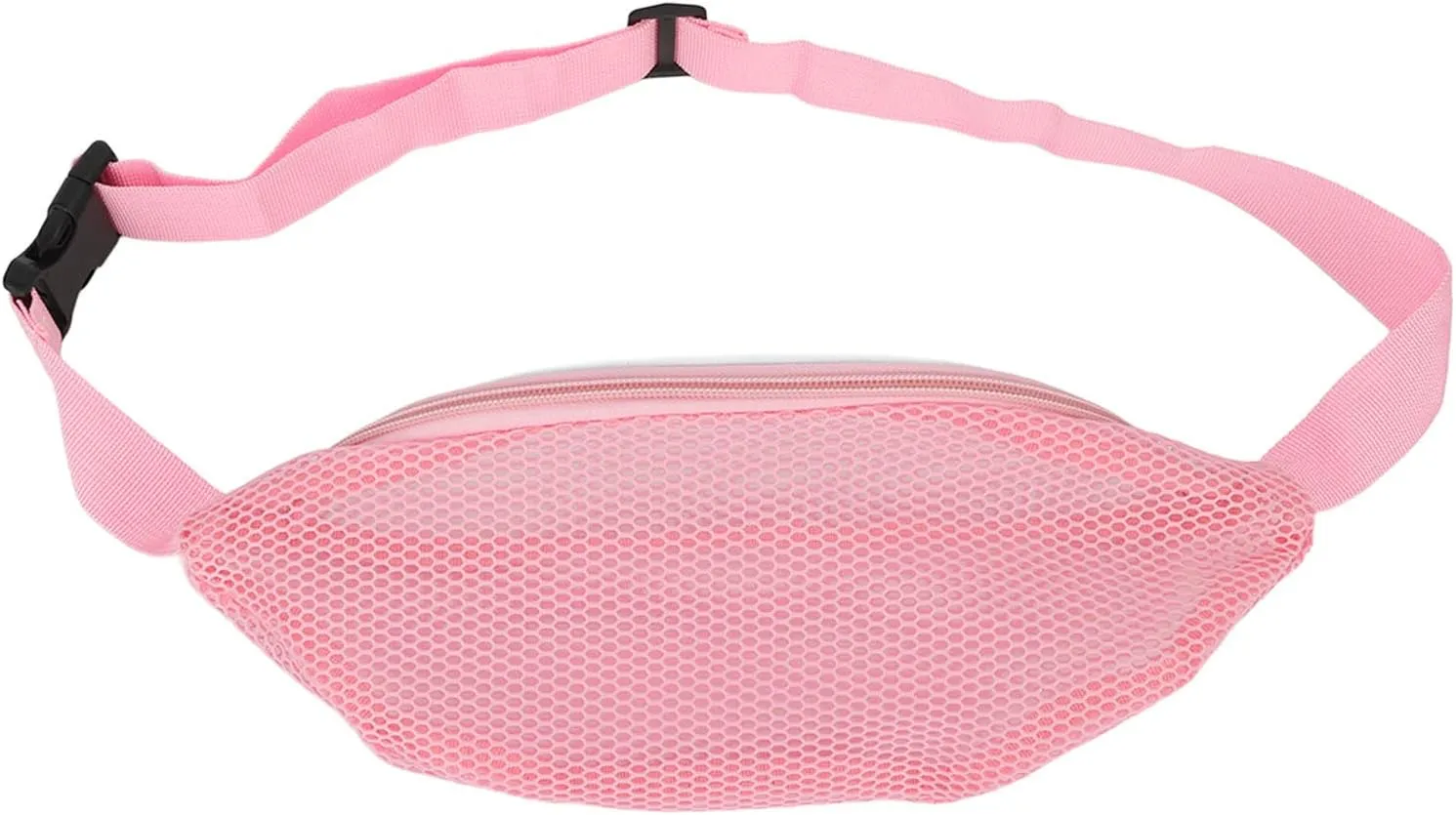 Mesh Beach Bag, Grid Clear Fanny Pack, Beach Waist Packs Sand Toys for Kids and Adults Waterproof Belt Lightweight Waist Bags for Outdoor Sports()