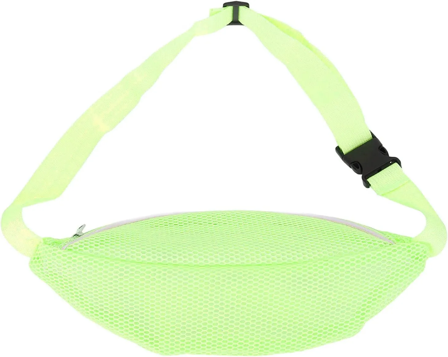 Mesh Fanny Pack, with Lightweight Nylon Breathable Beach Fanny Pack for Outdoor Sports (#1)
