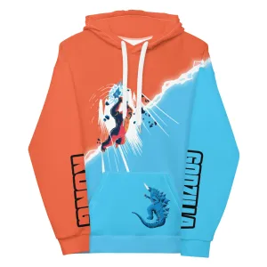 Monsterverse Godzilla vs. Kong Split Adult Hoodie
