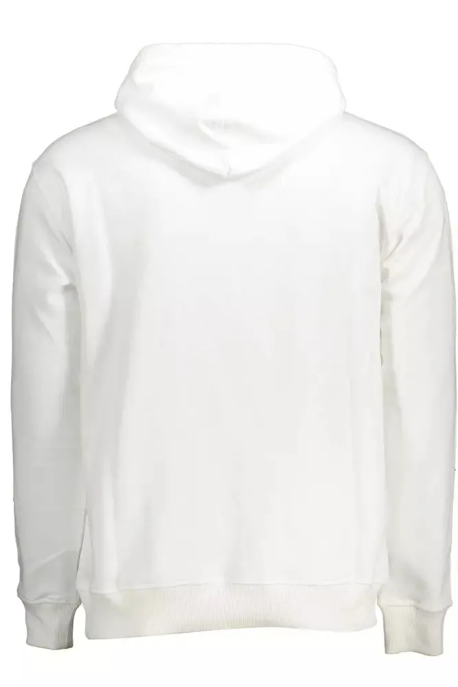 North Sails White Cotton Men Sweater