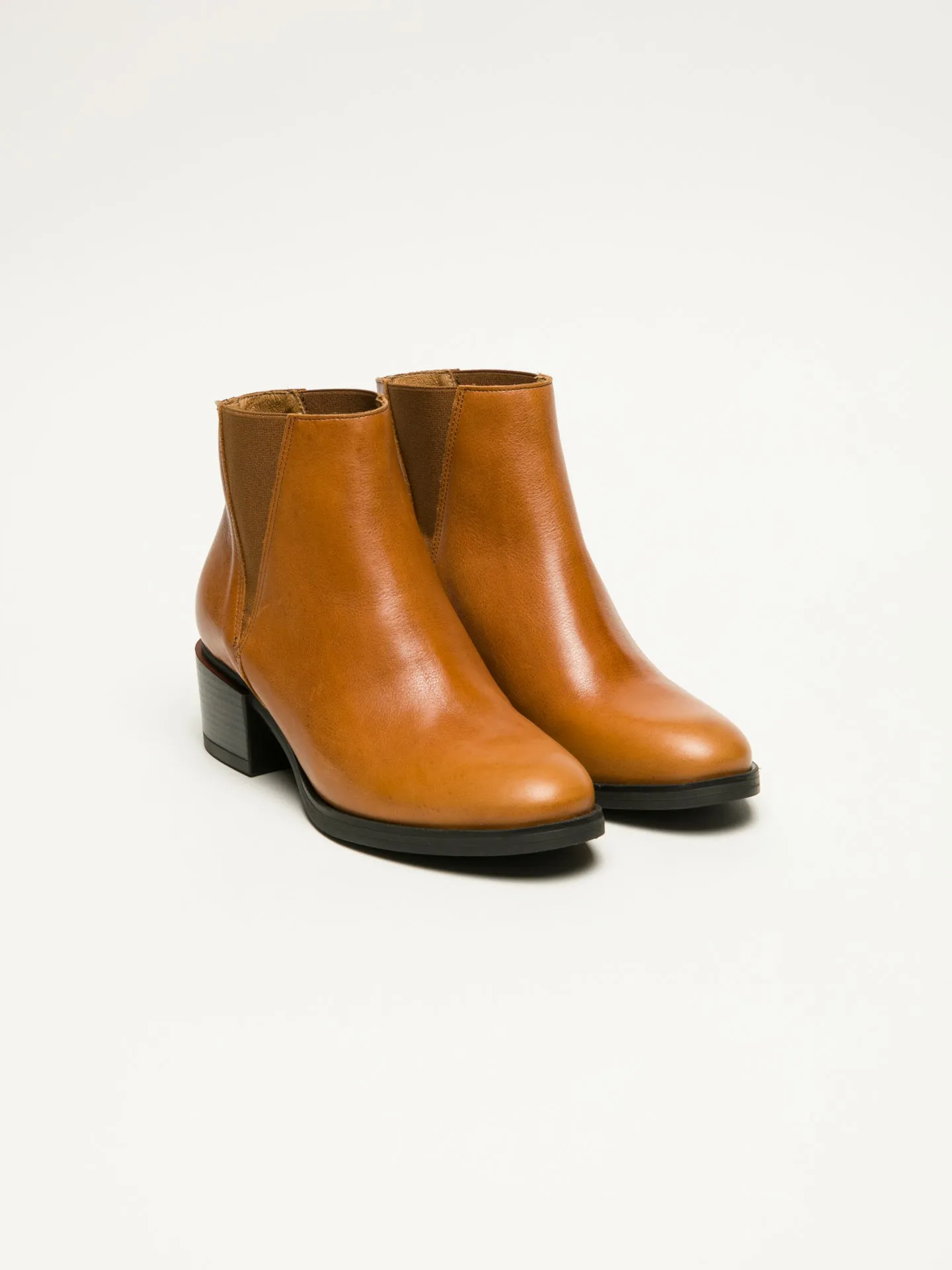 Peru Round Toe Ankle Boots