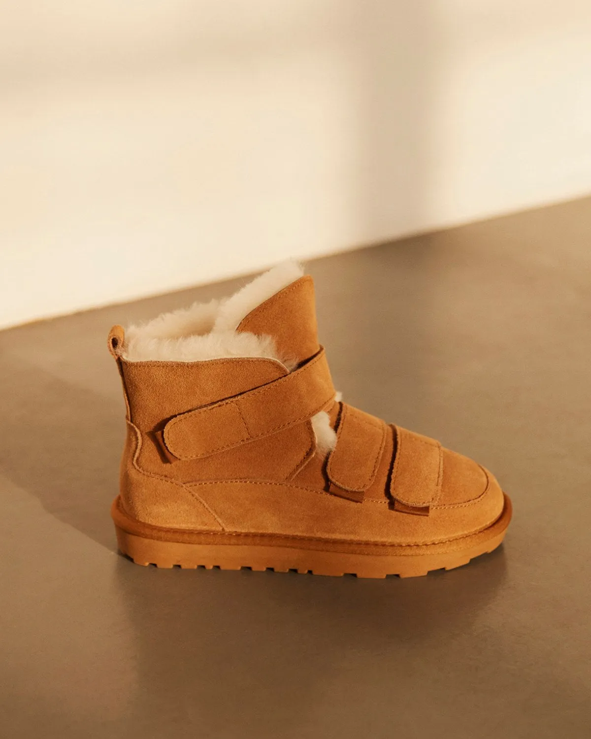 PHILINASY TEDDY BOOT - Tan
