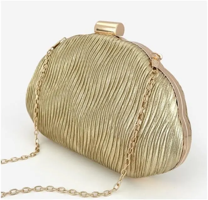 PU Leather Evening Bag European American Style Shells Clutch Purses