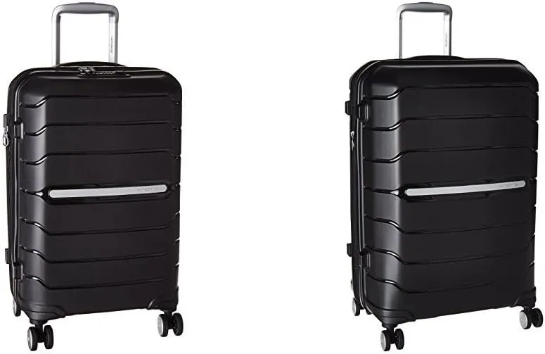 Samsonite Freeform Hardside Two-Piece Spinner Set (21"/24"), Black