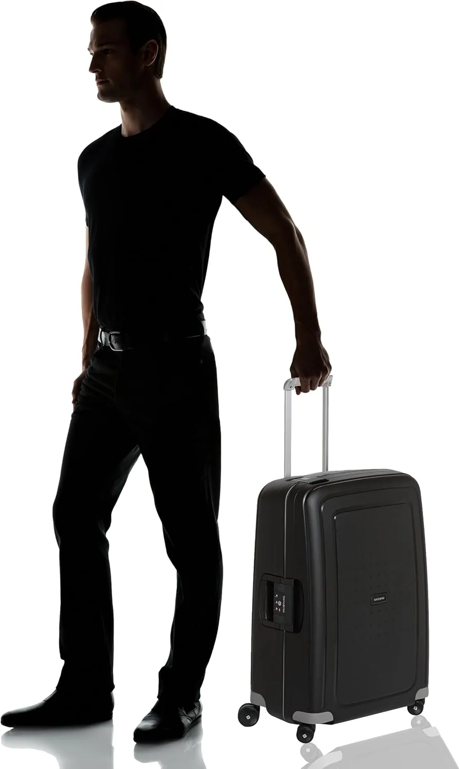 Samsonite Spinner, Black, M (69 cm-79 L)