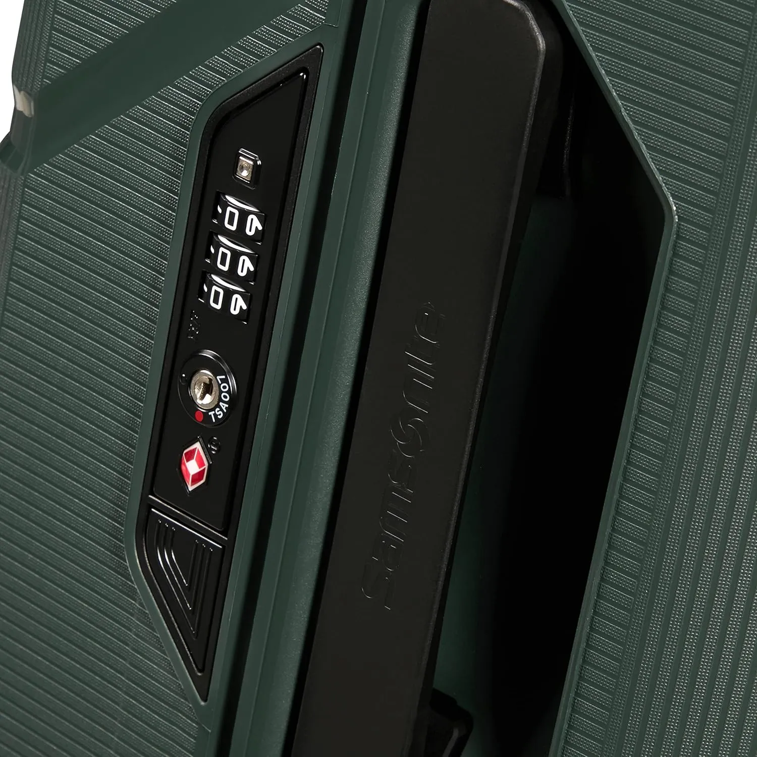 Samsonite Unisex Magnum Eco Hardside Carry-on Spinner Luggage- Carry-On Luggage, Forest Green, Carry-On 21.5-Inch, Magnum Eco Hardside Carry-on Spinner