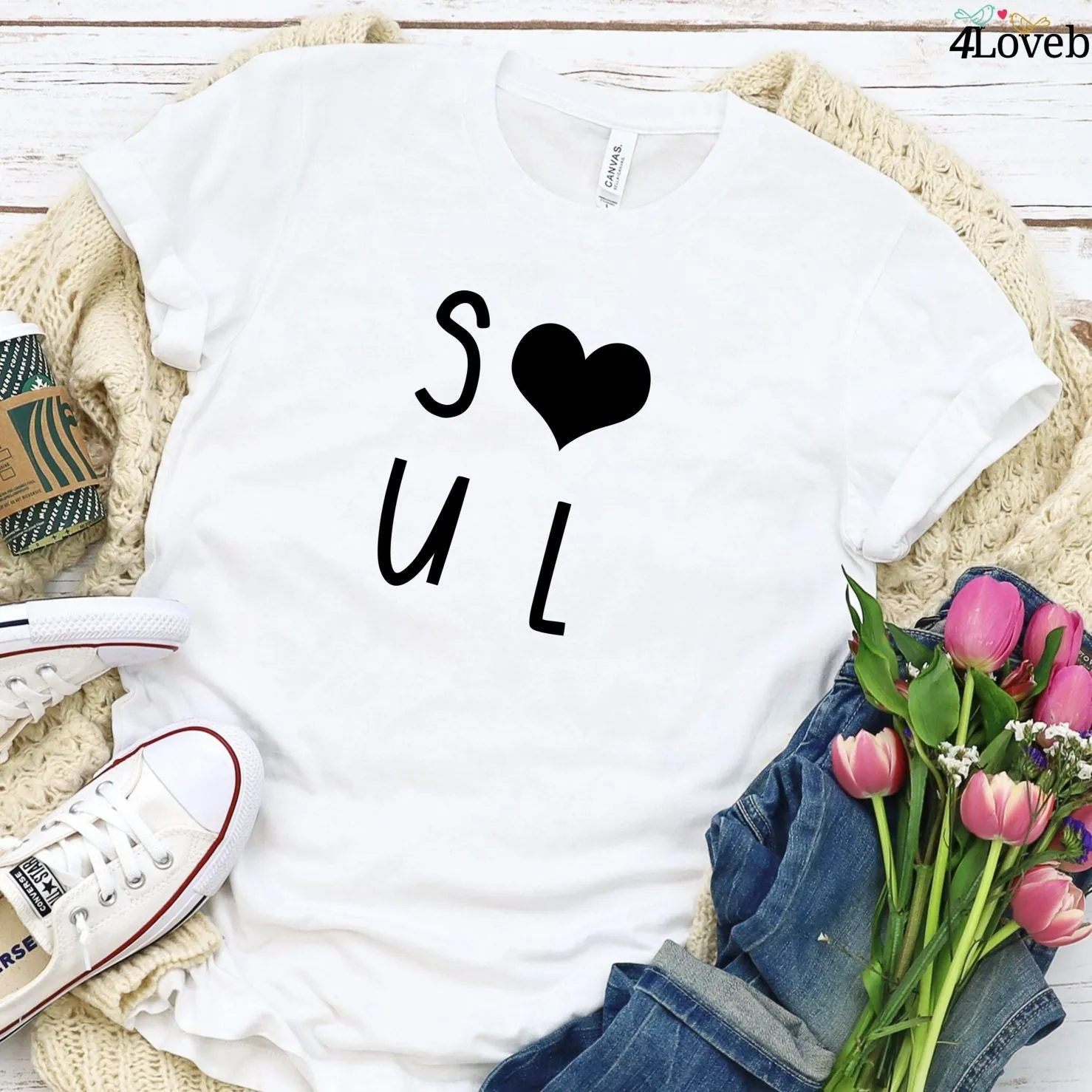 Soul Mate Matching Outfits for Lovers, Perfect Couples Gift, Valentine's Day Set