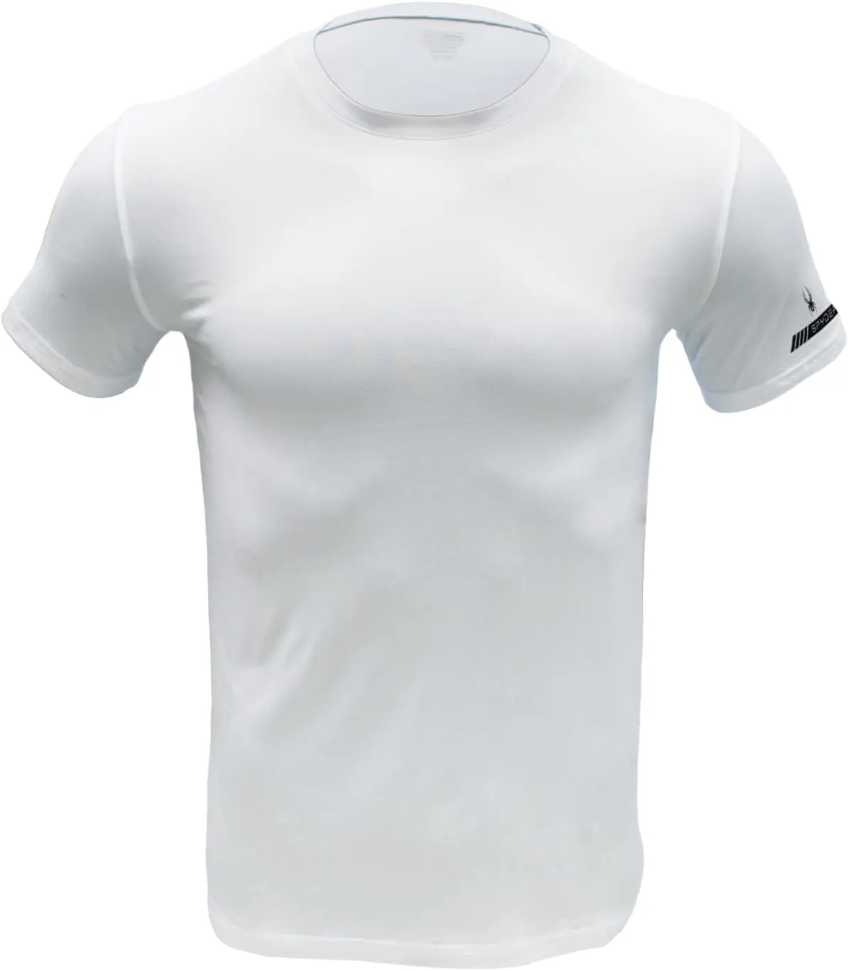 Spyder Mens Performance Moisture Wicking Crew Neck Undershirts/Ultra Soft Stretch Sports T-Shirt