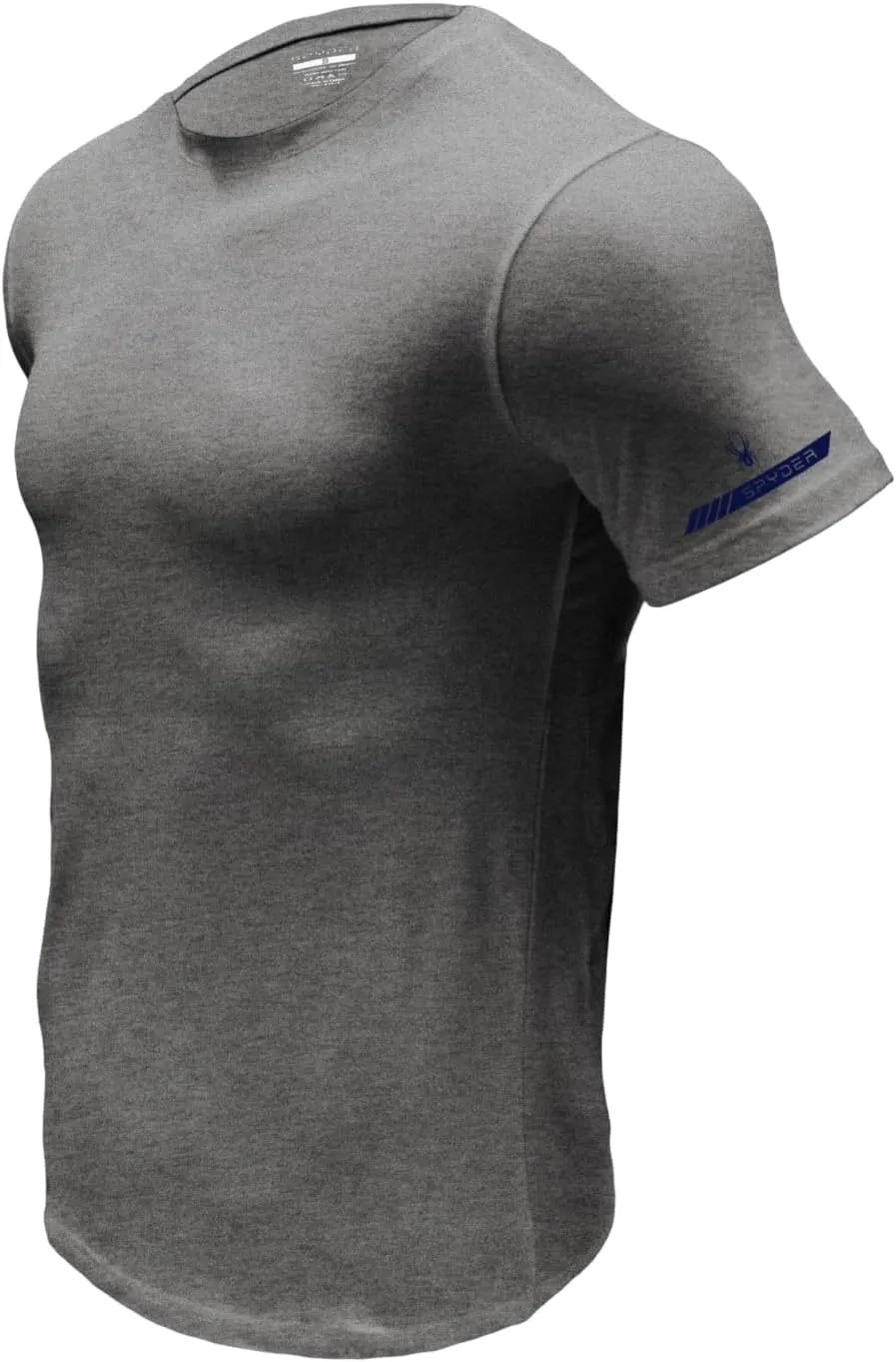 Spyder Mens Performance Moisture Wicking Crew Neck Undershirts/Ultra Soft Stretch Sports T-Shirt