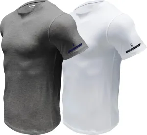 Spyder Mens Performance Moisture Wicking Crew Neck Undershirts/Ultra Soft Stretch Sports T-Shirt