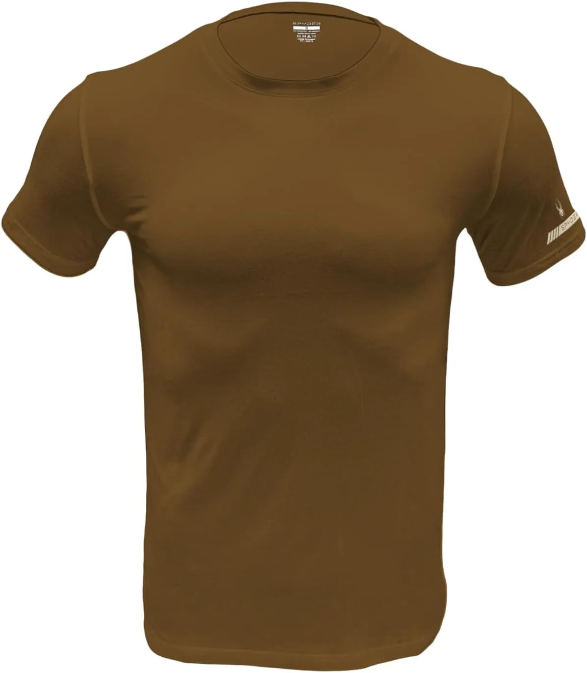 Spyder Mens Performance Moisture Wicking Crew Neck Undershirts/Ultra Soft Stretch Sports T-Shirt