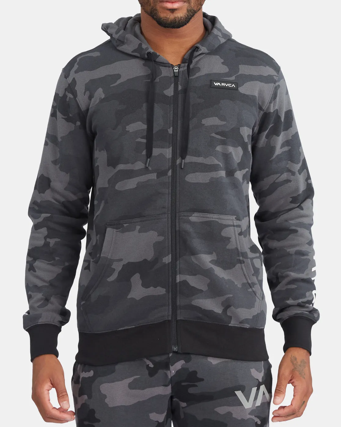 Swift Zip-Up Hoodie - Camo