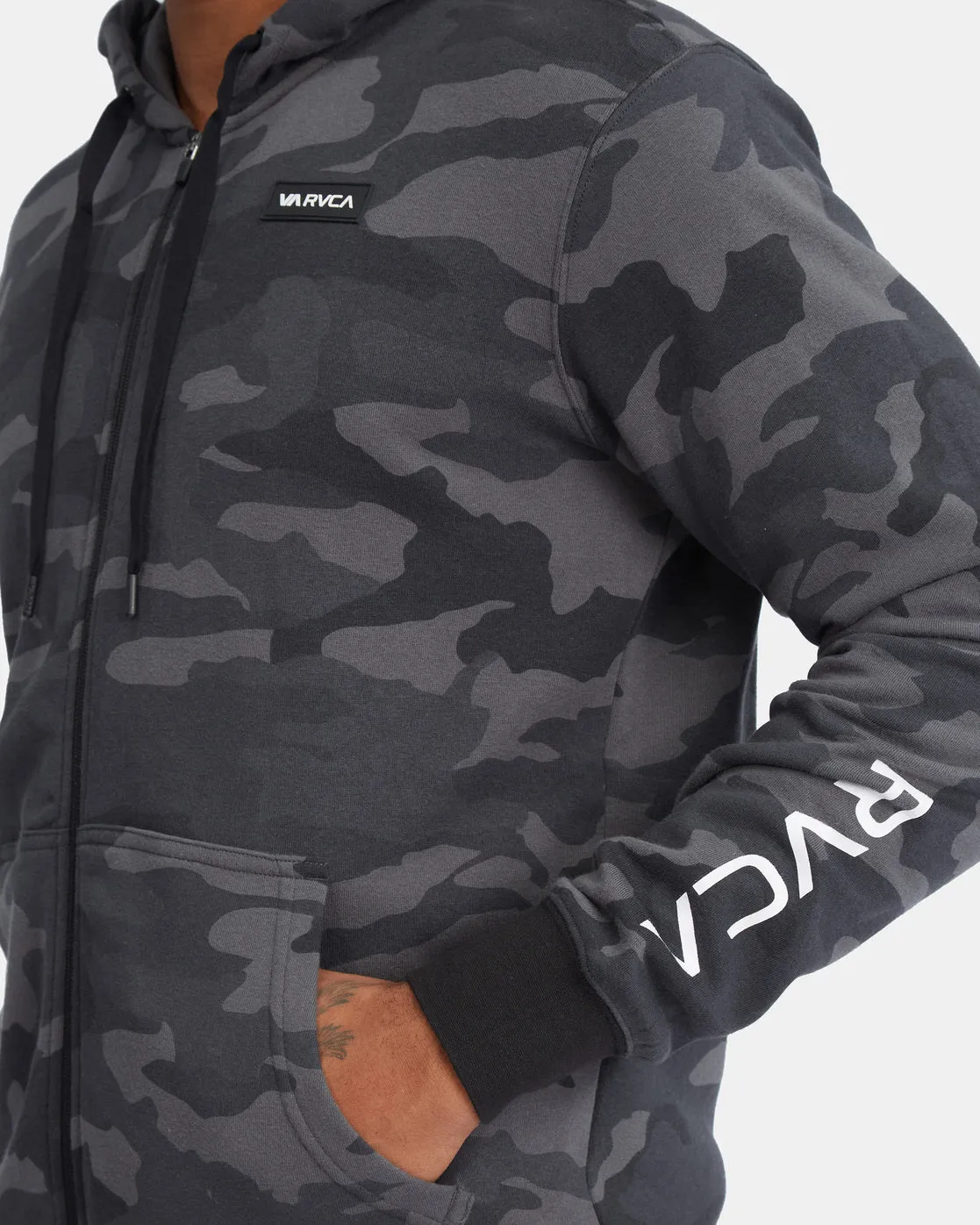 Swift Zip-Up Hoodie - Camo