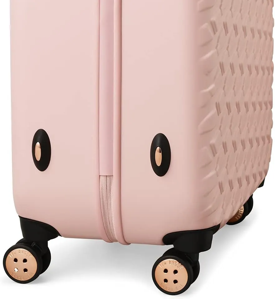 Ted Baker Luggage, Pink, Checked-Medium 27-Inch