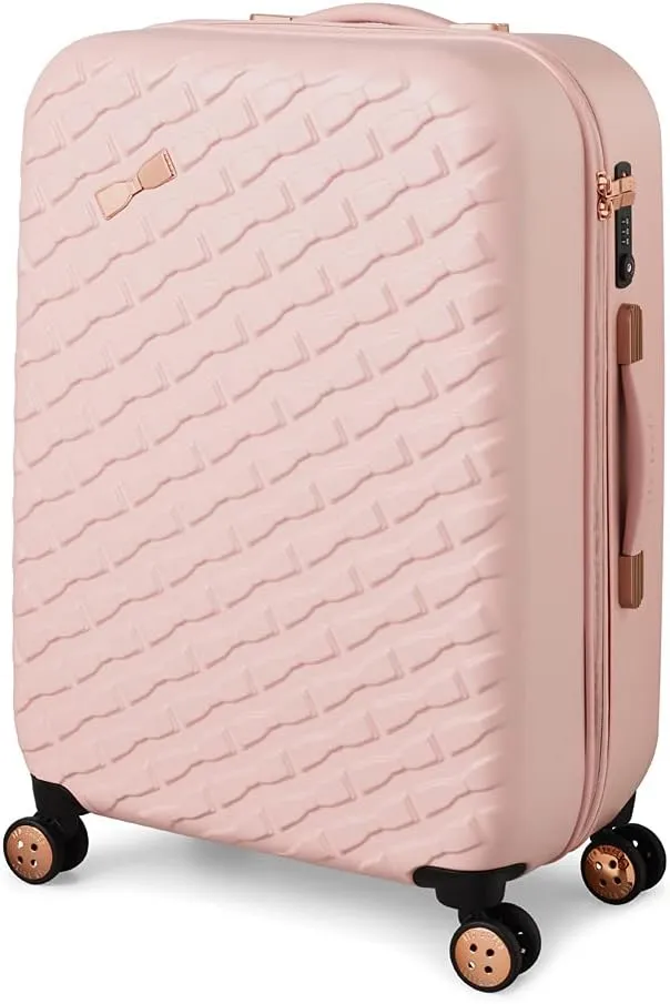 Ted Baker Luggage, Pink, Checked-Medium 27-Inch