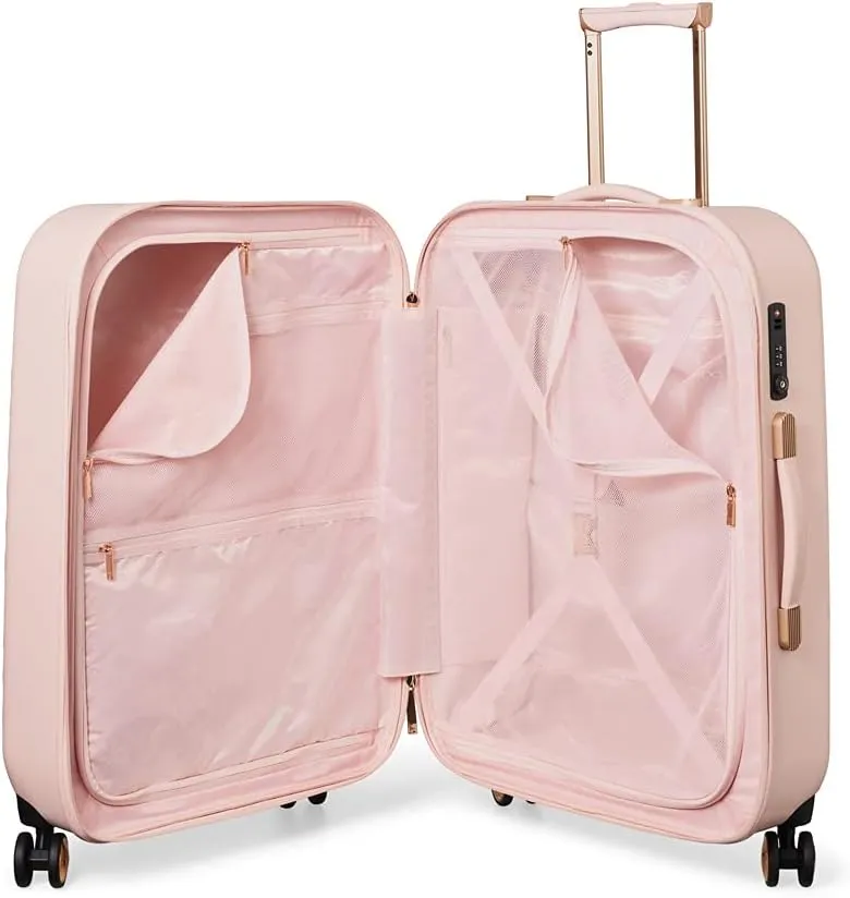 Ted Baker Luggage, Pink, Checked-Medium 27-Inch