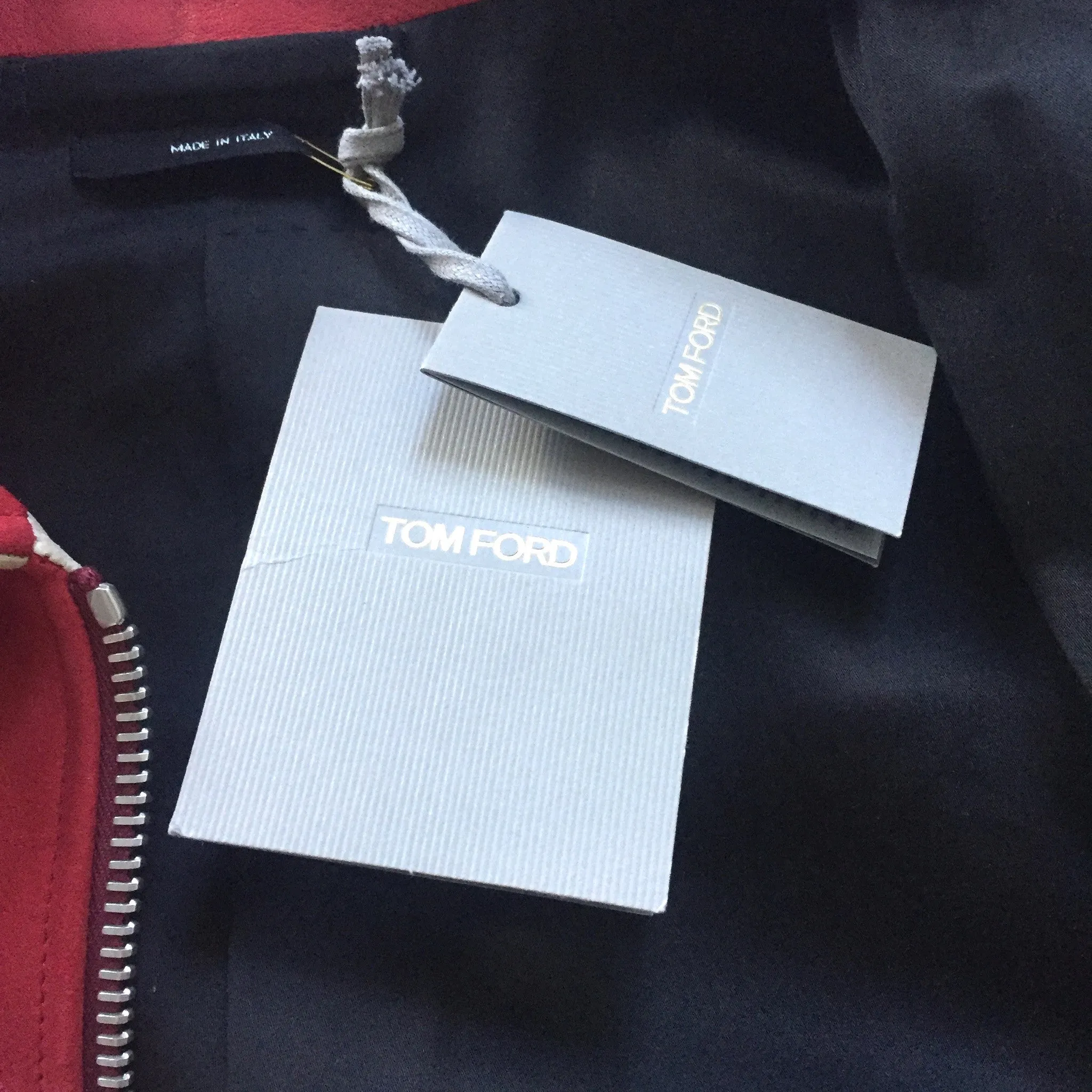 Tom Ford - Patchwork Suede Camo Trucker Jacket
