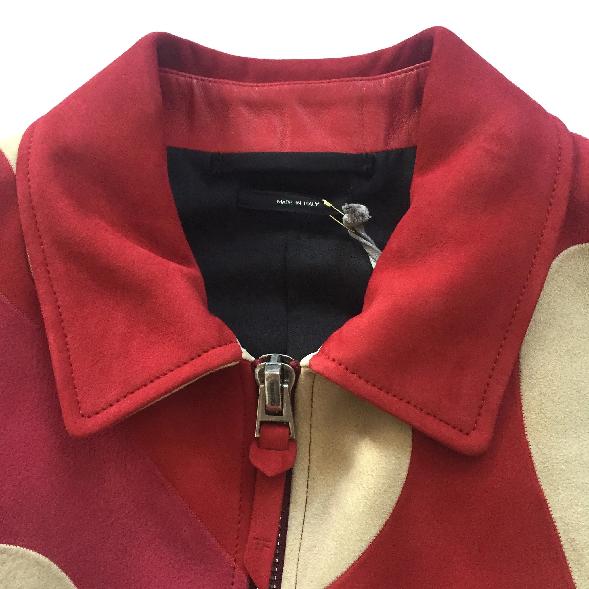 Tom Ford - Patchwork Suede Camo Trucker Jacket
