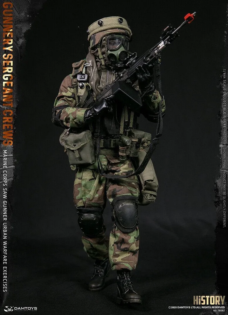 US Marine SAW Gunner Crews - Black Body Armor Vest