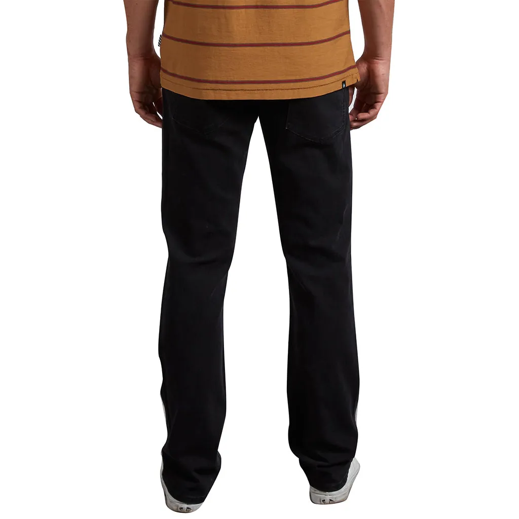 Volcom Solver Denim Pant - Black Out