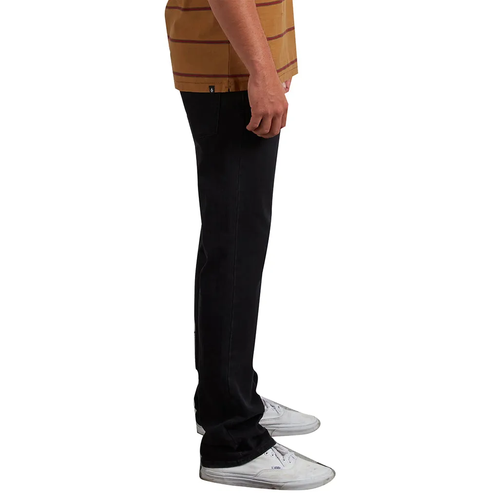 Volcom Solver Denim Pant - Black Out