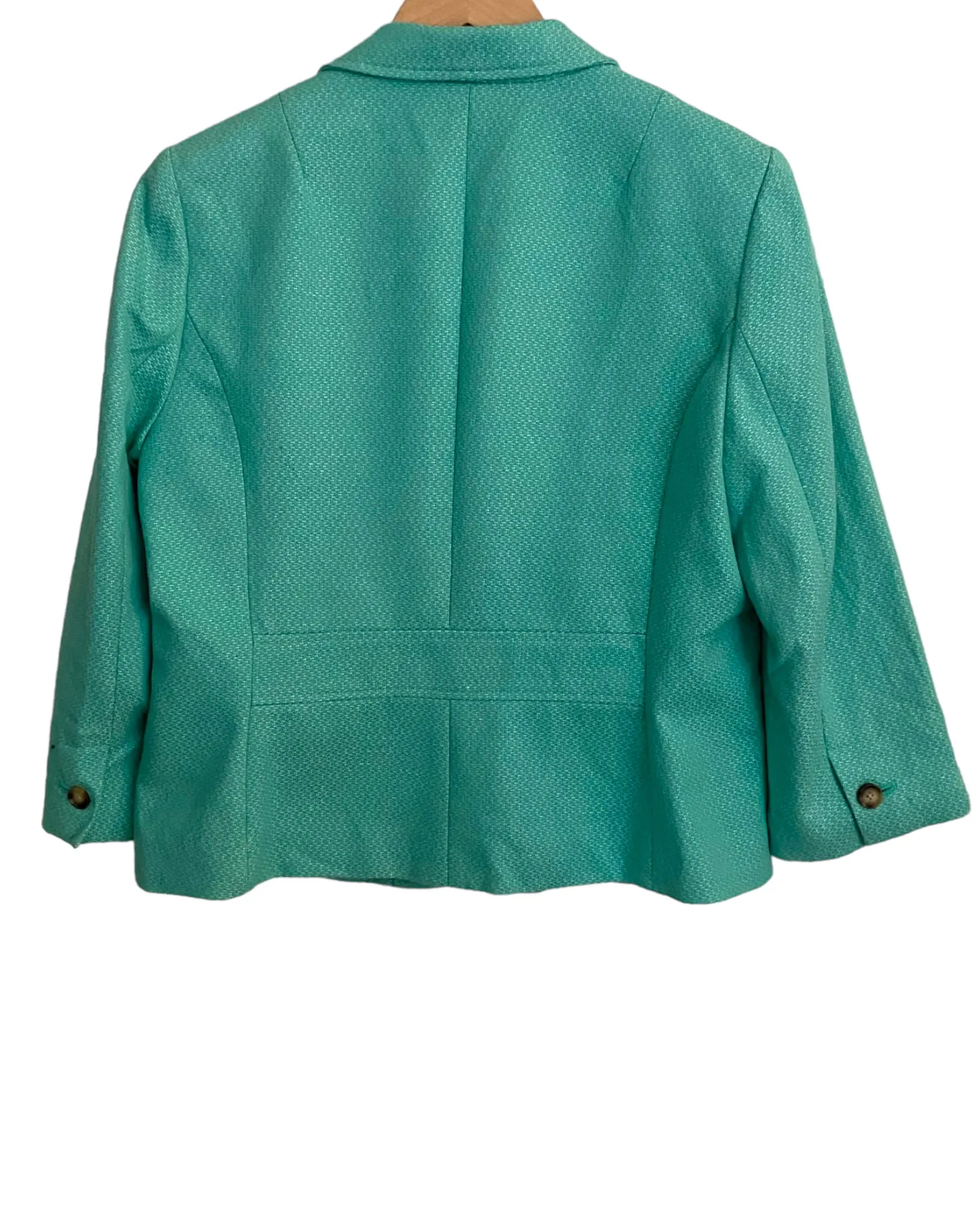 Warm Spring Lucite Tweed Blazer