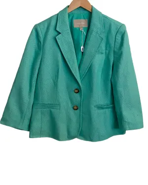 Warm Spring Lucite Tweed Blazer