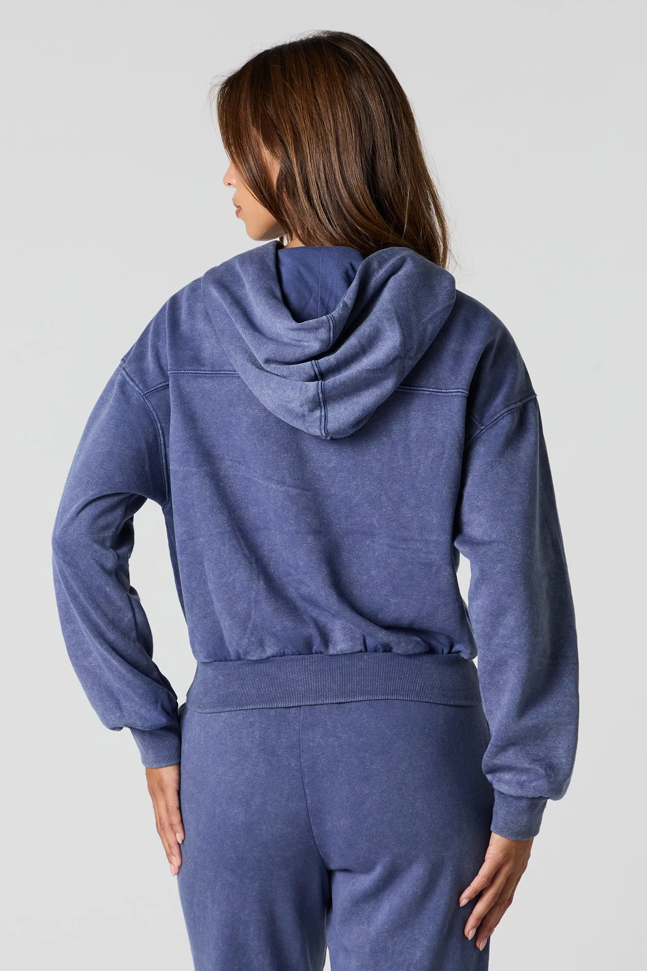 Washed Fleece Hoodie
