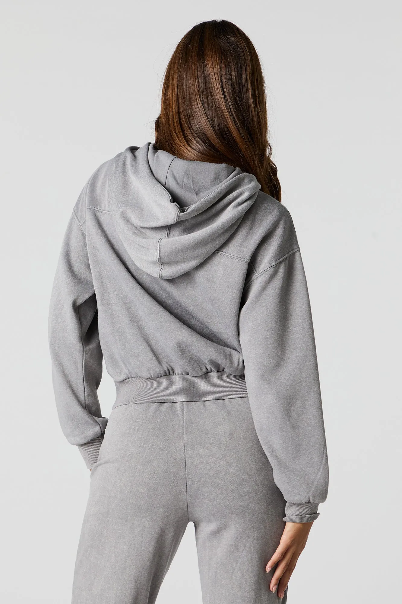 Washed Fleece Hoodie