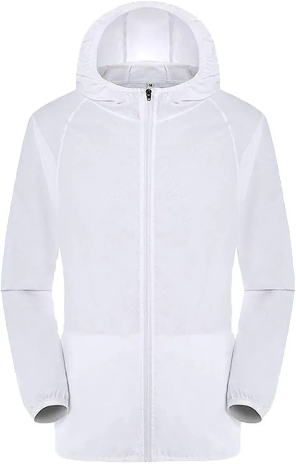 Women's Jacket for Men Men's Casual Jackets Windproof Ultra-Light Rainproof Windbreaker Top Jackets