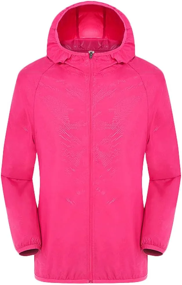 Women's Jacket for Men Men's Casual Jackets Windproof Ultra-Light Rainproof Windbreaker Top Jackets