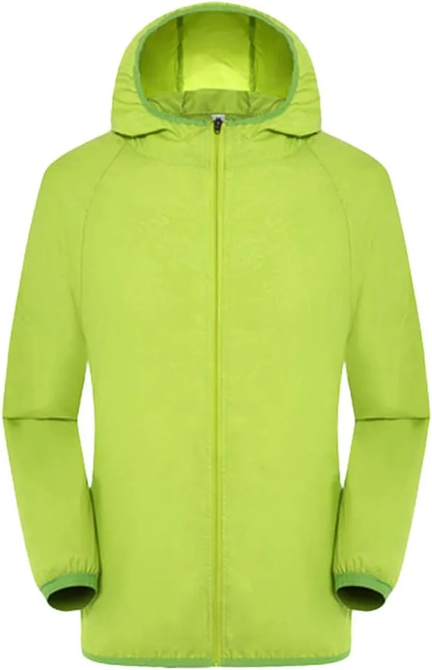 Women's Jacket for Men Men's Casual Jackets Windproof Ultra-Light Rainproof Windbreaker Top Jackets