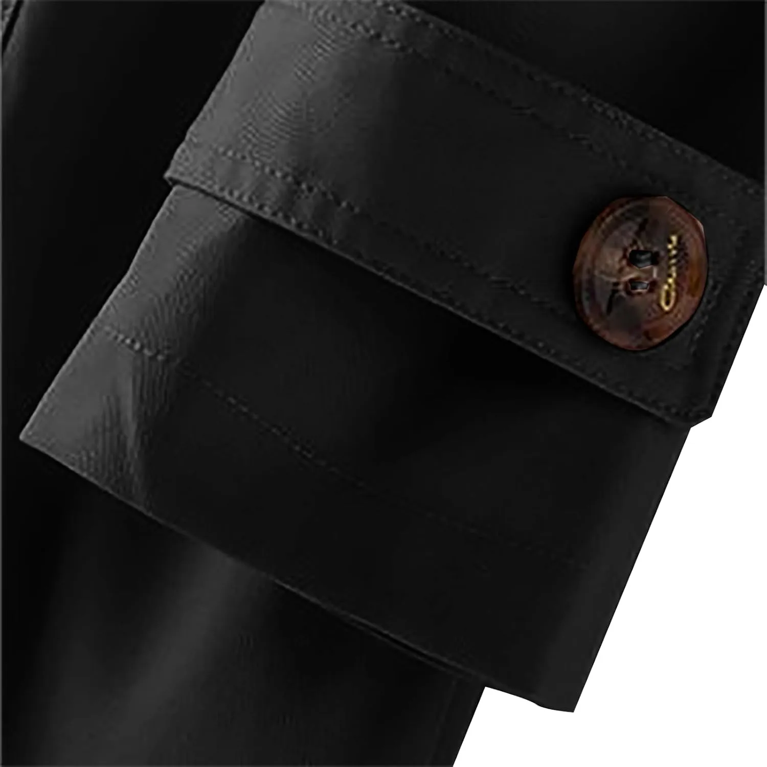 Women's New Slim Fit Women's Korean Version Double Breasted Small Mid Length Trench Coat Cofort Coats