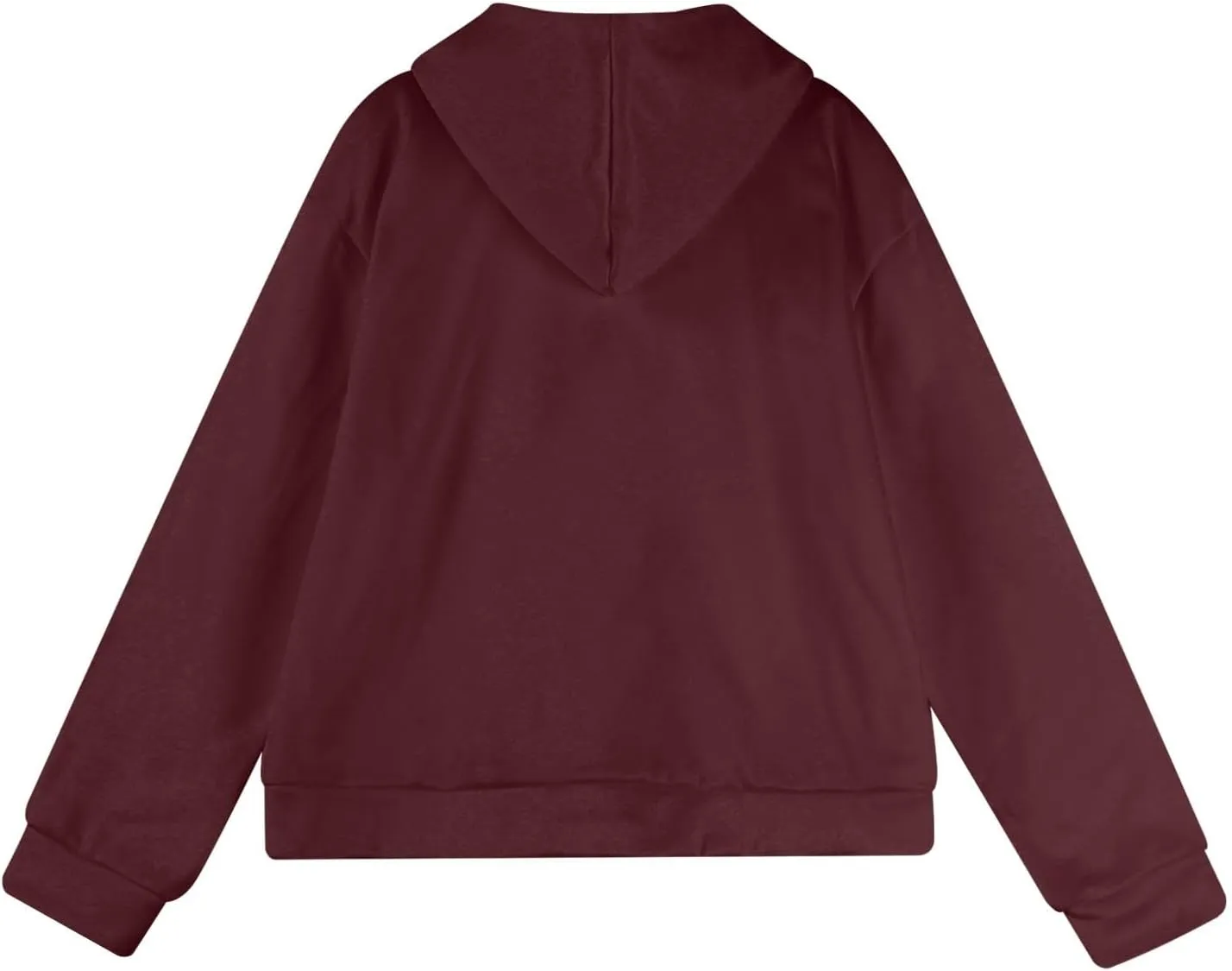 Womens Zip Up Hoodies Oversized Sweatshirts 2024 Fall Winter Fashion Outfits Sweaters Casual Jackets with Pockets
